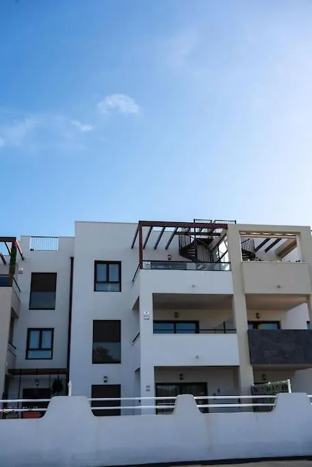 Sunny Luxury Apartment With Two Great Sunny - Level Terraces, Two Swimming Pools, In A New Complex Pueblo Majorero, Close To Fuerteventura Golf Club, Next To The Beach , Atlantico Shopping Mall And Casino In Caleta De Fuste