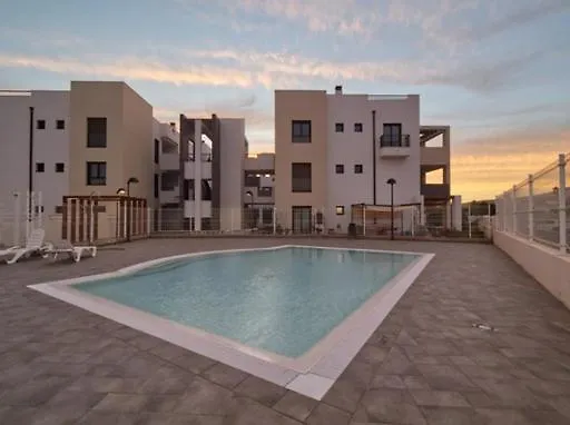 Sunny Luxury Apartment With Two Great Sunny - Level Terraces, Two Swimming Pools, In A New Complex Pueblo Majorero, Close To Fuerteventura Golf Club, Next To The Beach , Atlantico Shopping Mall And Casino In Caleta De Fuste